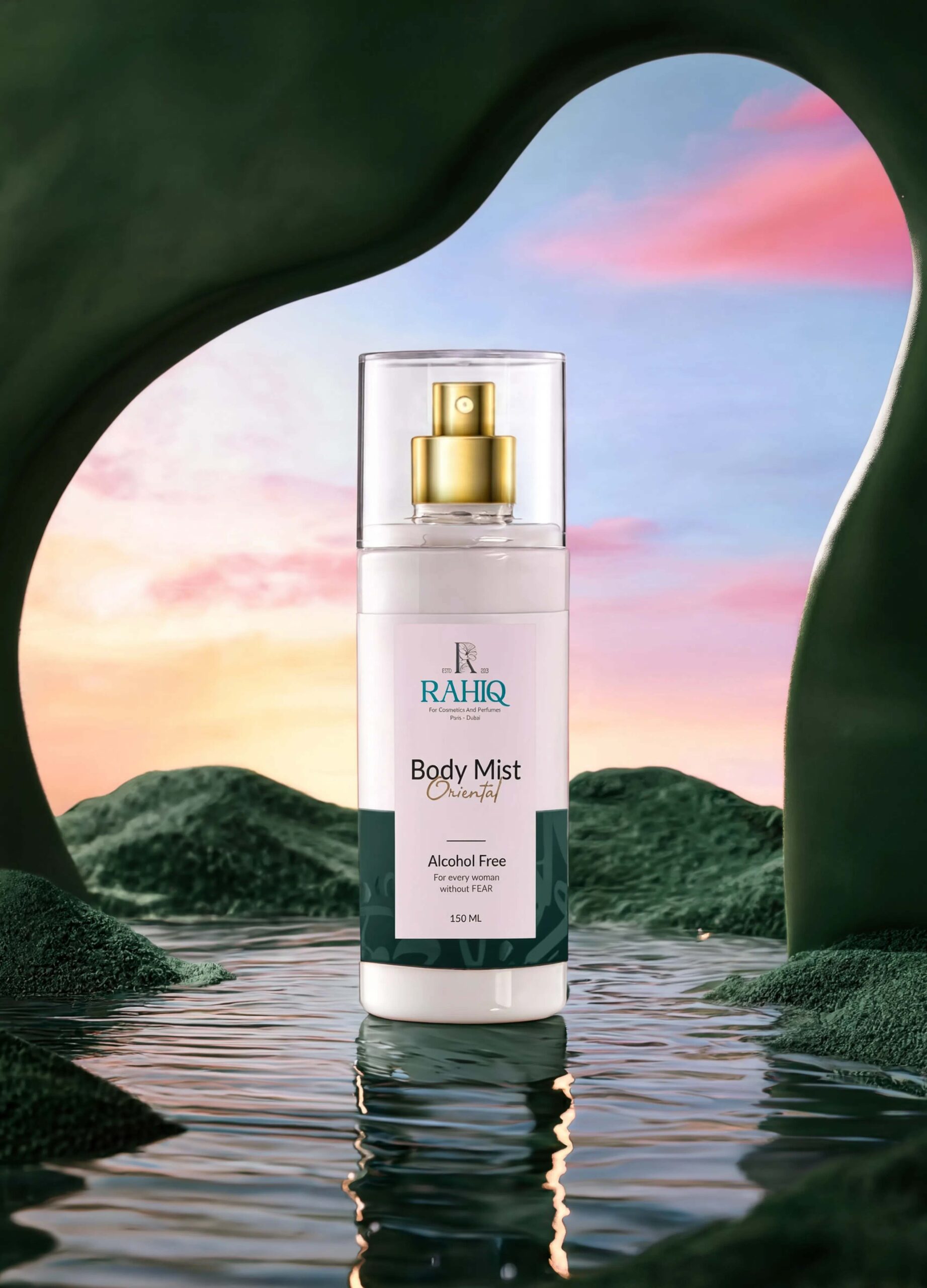 Body Mist in oriental