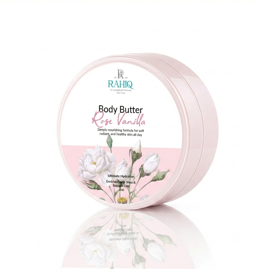 Body butter rose vanilla