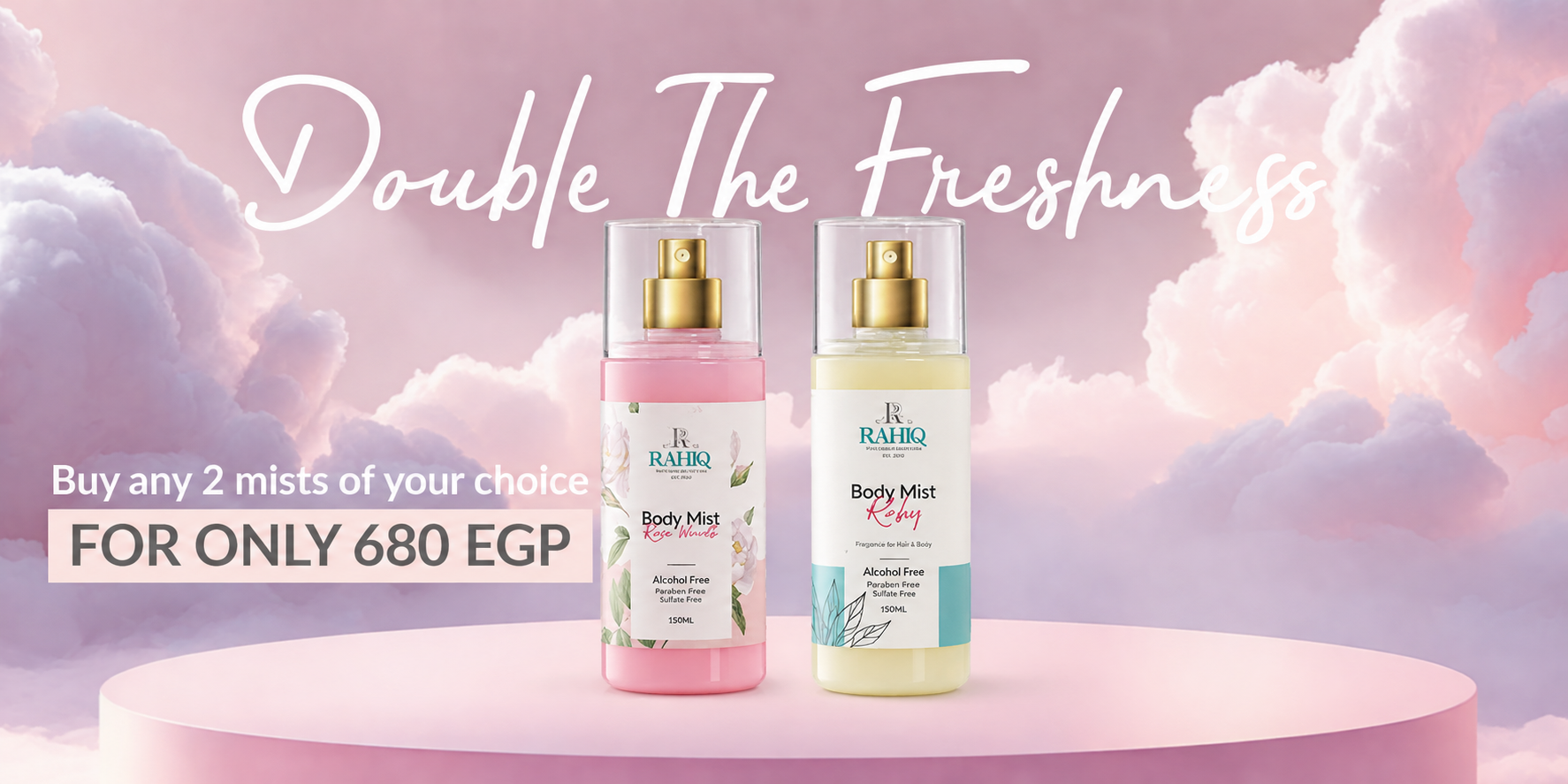 Double The Freshness Body Mist Ad
